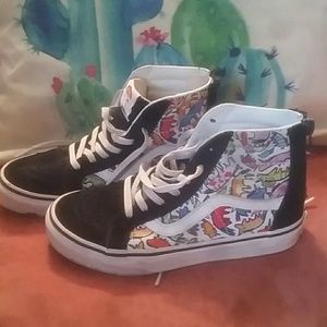 Vans|high top|girls|2